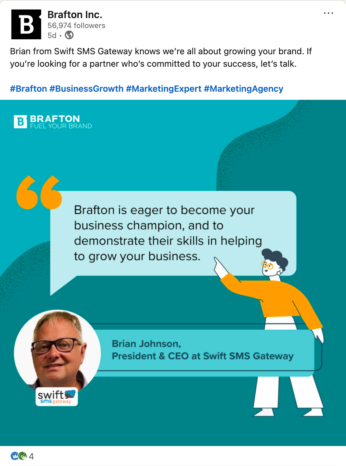 LinkedIn Post of the Week April 18